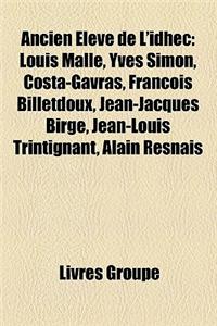 Ancien Eleve de L'Idhec