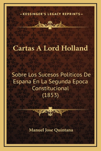 Cartas A Lord Holland
