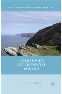 Coleridge's Experimental Poetics