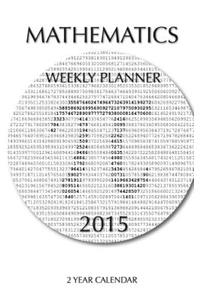 Mathematics Weekly Planner 2015