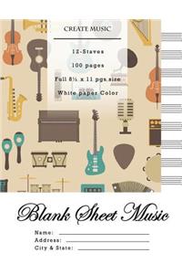 Blank Sheet Music