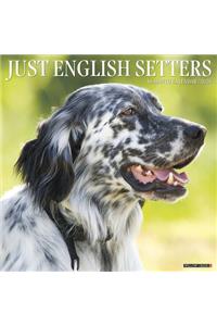 Just English Setters 2020 Wall Calendar (Dog Breed Calendar)