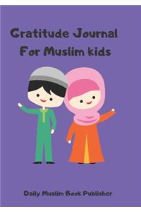 Gratitude Journal For Muslim kids
