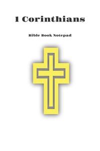 Bible Book Notepad 1 Corinthians