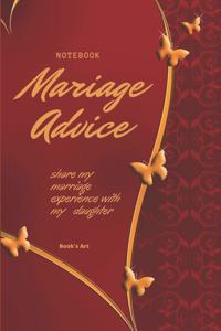 Notebook Mariage Advice