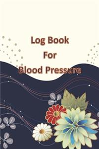 log book for blood pressure