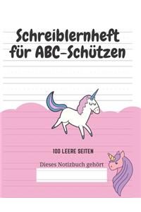 Schreiblernheft für ABC-Schützen
