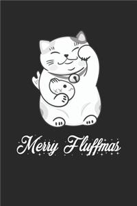 merry fluffmas Cute Notebook Birthday Gift