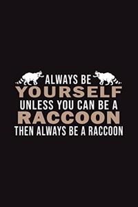 Always Be Yourself Unless You Can Be A Raccoon Then Always Be A Raccoon