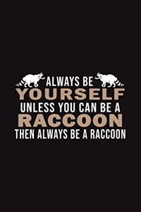 Always Be Yourself Unless You Can Be A Raccoon Then Always Be A Raccoon