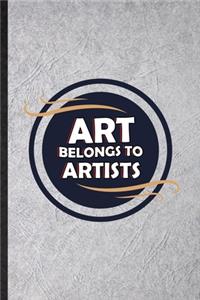 Art Belongs to Artists
