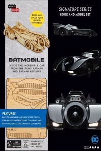 IncrediBuilds: Batmobile Signature Series 3D Wood Model and Book