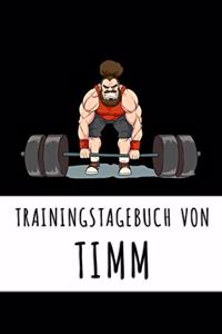 Trainingstagebuch von Timm