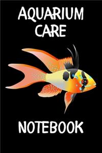 Aquarium Care Notebook