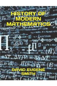 History of Modern Mathematics