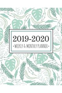 2019-2020 Weekly & Monthly Planner