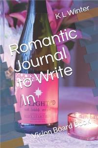 Romantic Journal to Write In