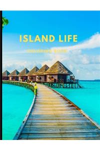 Island Life Coloring Book