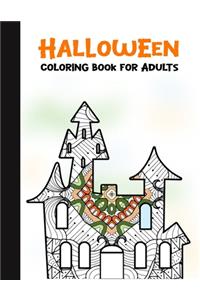 Halloween Coloring Book for Adults