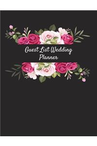 Guest List Wedding Planner