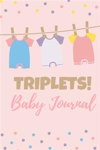 Triplets Baby Journal