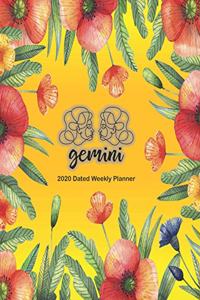 Gemini 2020 Dated Weekly Planner