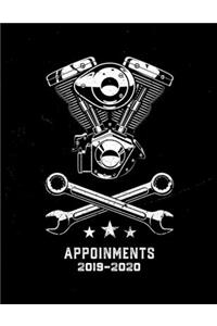 Appointment Book 2019 - 2020
