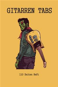 Gitarren Tab Heft 110 Seiten