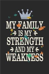 My Family Is My Strength And My Weakness