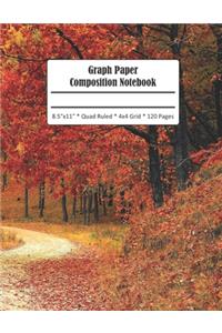Graph Paper Composition Notebook