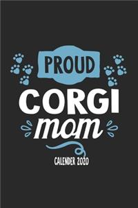 Proud Corgi Mom Calender 2020