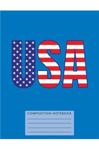 USA Composition Notebook
