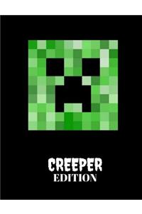 Minecraft Creeper Edition Composition Notebook for Boys