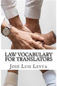 Law Vocabulary for Translators