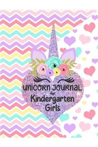 Unicorn Journal for Kindergarten Girls
