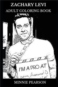 Zachary Levi Adult Coloring Book