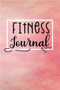 Fitness Journal: Blank Lined Gym Notebook