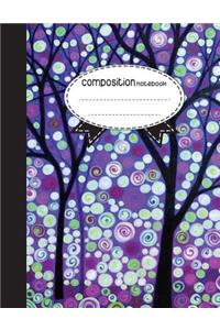 Composition Notebook, 8.5 x 11, 110 pages