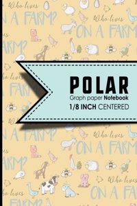 Polar Graph Paper Notebook