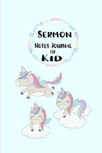 Sermon Notes Journal for Kid