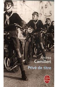 Prive de Titre