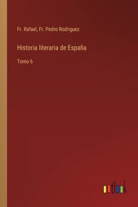 Historia literaria de España