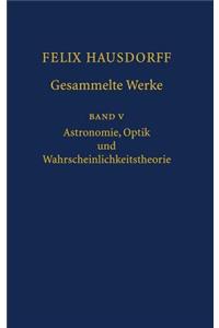 Felix Hausdorff - Gesammelte Werke Band 5