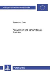 Konjunktion Und Konjunktionale Funktion