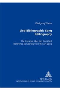 Lied-Bibliographie - Song Bibliography