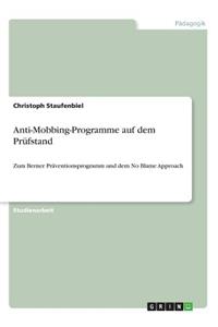 Anti-Mobbing-Programme auf dem Prüfstand