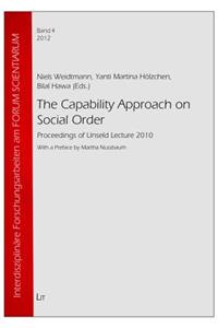 The Capability Approach on Social Order, 4