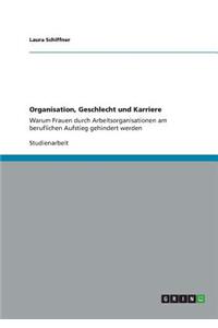 Organisation, Geschlecht und Karriere