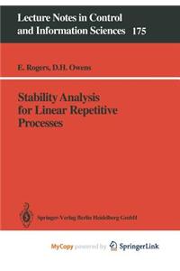 Stability Analysis for Linear Repetitive Processes