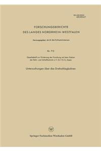 Untersuchungen Über Das Drehschlagbohren